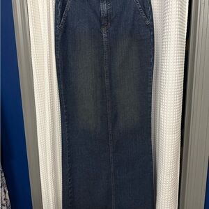 Just Cavalli Navy Maxi Skirt